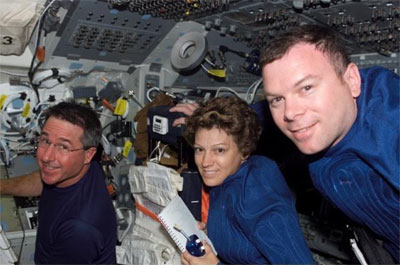 Eileen Collins in Space