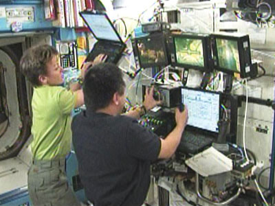 ISS SARJ Video inspection