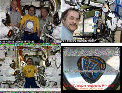 SSTV from ISS