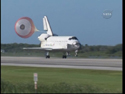 Spaceshuttle landing