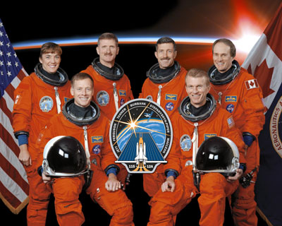 Het Space shuttle STS-115 Team
