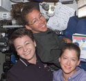 Drie Dames op het ISS