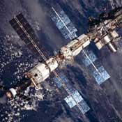 Het Internationaal ruimtestation ISS