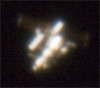 Het ISS gefotografeerd door Public Observatoria uit München