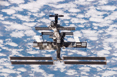 Discovery and ISS undocked (NASA)