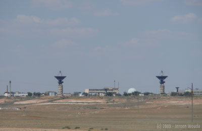 Track en Trace station Baikonur