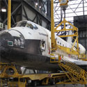 Endeavour in VAB