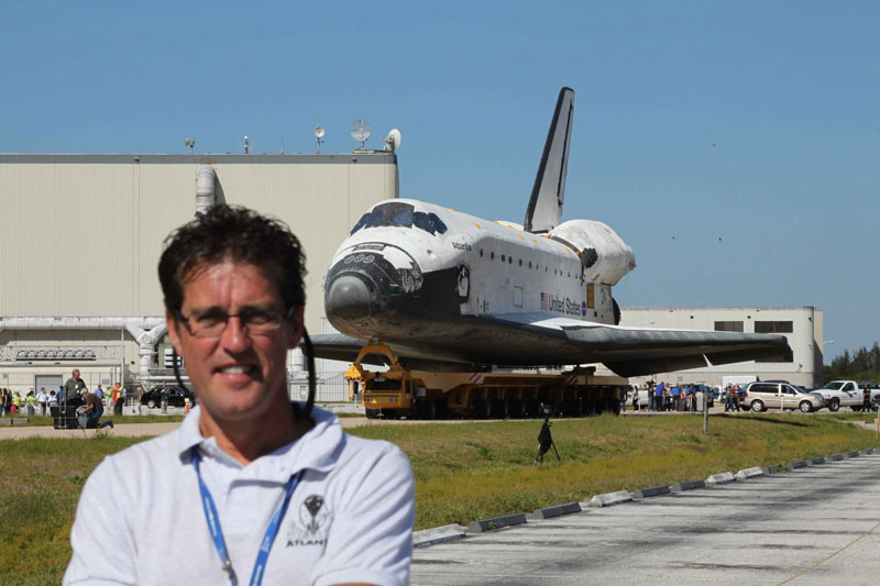 Atlantis STS-135 Roll-over