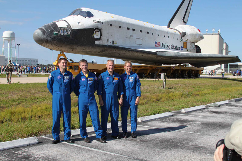 STS-135 Atlantis Crew