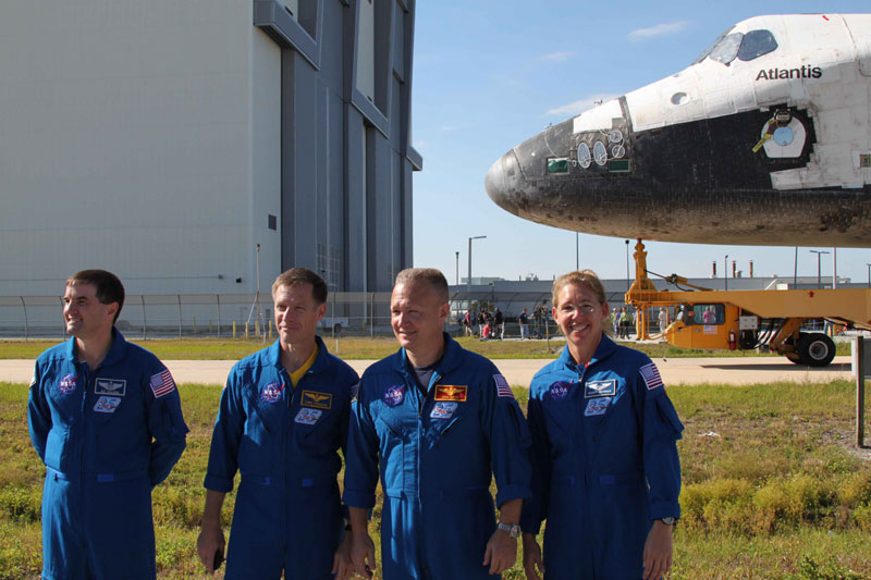STS-135 Atlantis Crew