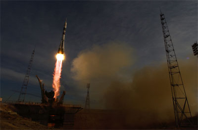 Soyuz Rocket Launch from Baikonur