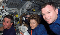 Eileen M. Collins, Stephen K. Robinson James M. Kelly