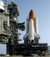 Atlantis op lanceerplatform