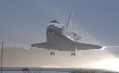 Discovery STS-116 landing