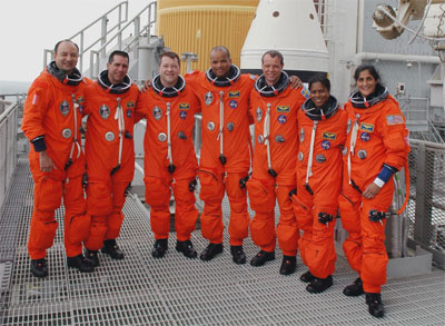 Het STS-116 Team