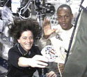 Astonaut Morgan en Drew