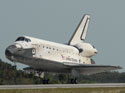 Spaceshuttle Discovery Landing