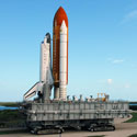 Discovery naar lanceerplaats