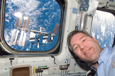 Astronaut Steve Frick