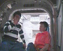 Takao Doi & Peggy Whitson