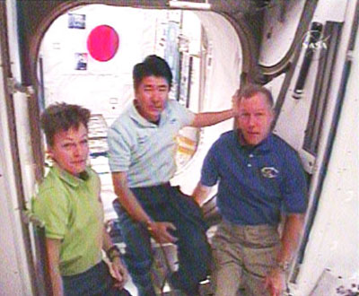 STS-123 en Expeditie 16 Crew