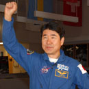 De Japanse astronaut Takao Doi