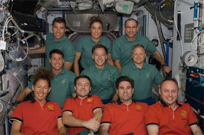 ISS en SHUTTLE Crew