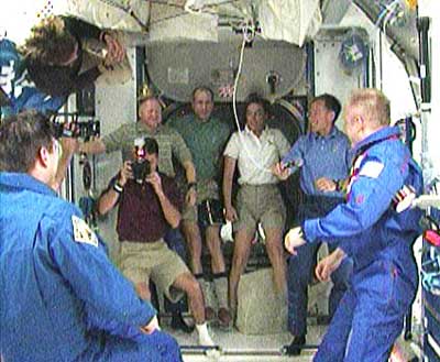 ISS en Shuttle bemanning