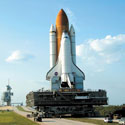 STS-120 op weg naar PAD